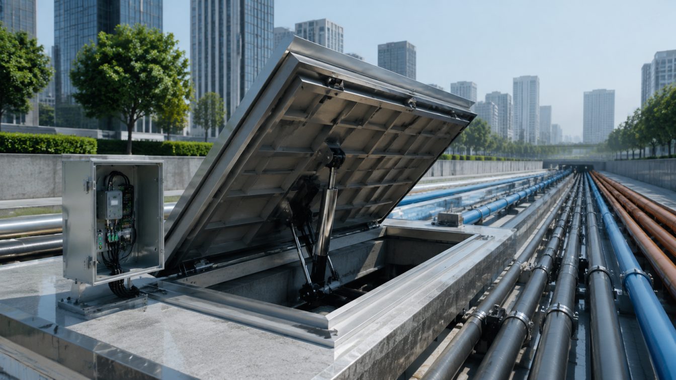 蓬溪县为城市管廊提供智能配套方案